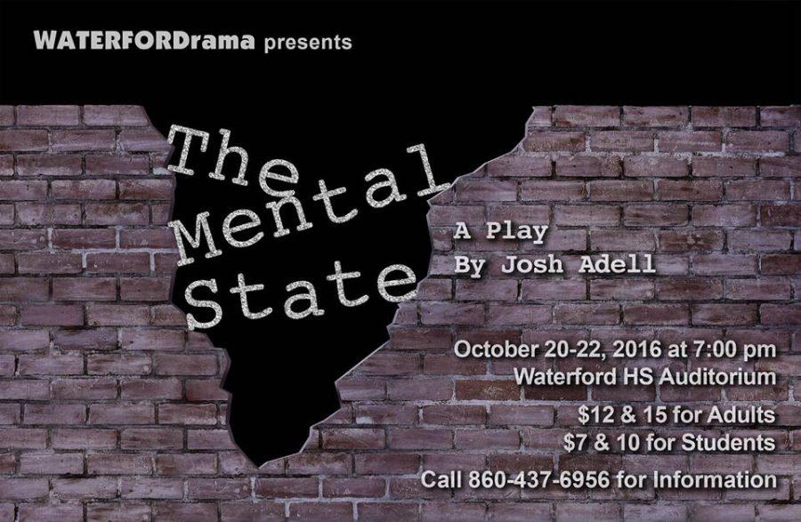 WATERFORDramas The Mental State will run Oct 20-22, 2016.