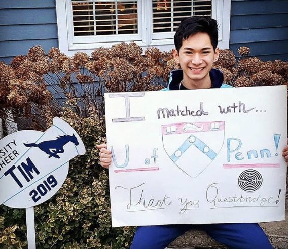 Timothy Lam, who was matched with UPenn.