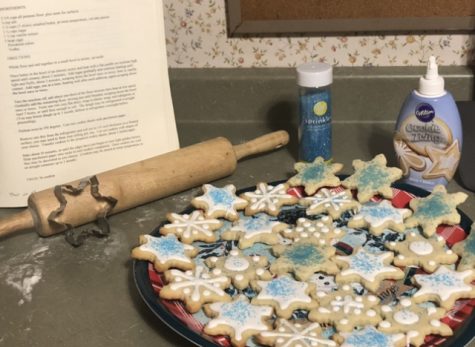 These sugar cookies were made by the same recipe found in this article