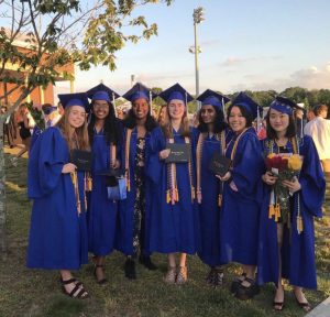 Members of the Class of 2021 on graduation day. Picture Credit: Willow Yang. 