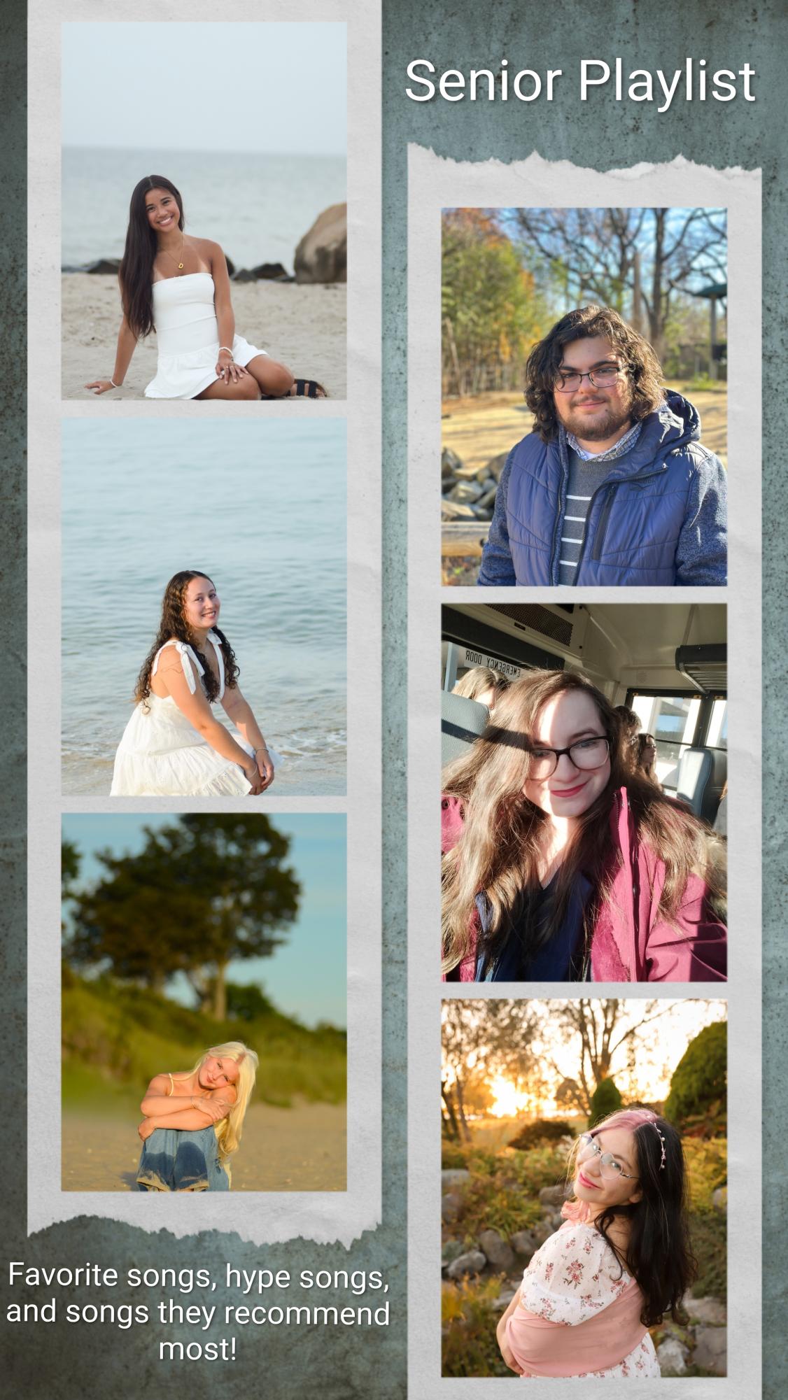 Photographers included under student names.