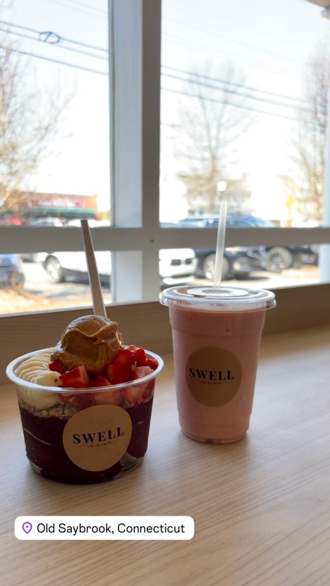 Build-Your-Own acai bowl and Golden Hour smoothie