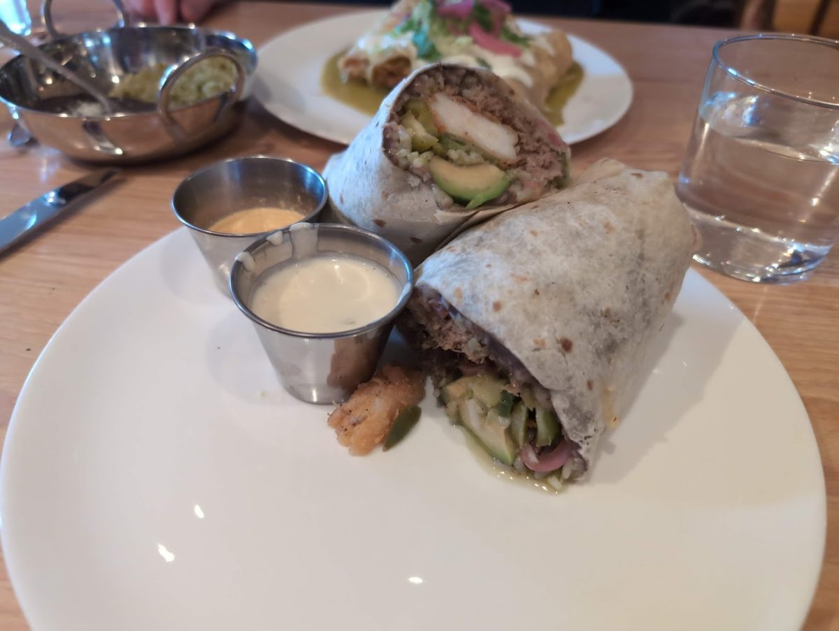 Burrito from Rio Salado, to die for